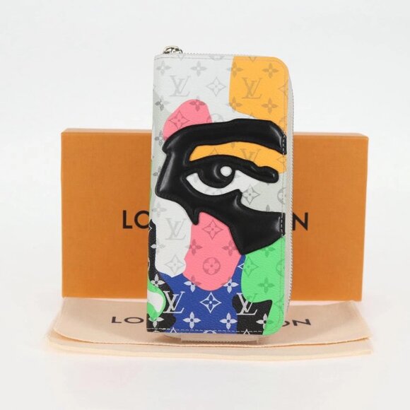 LOUIS VUITTON Monogram LV Portrait Zippy Vertical Wallet M82590 LV Auth 116099AM - Picture 14 of 16
